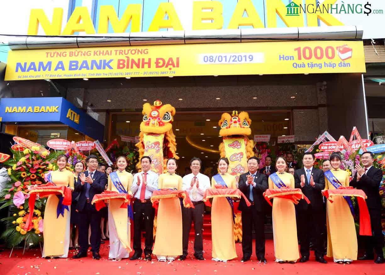 Ảnh Ngân hàng Nam Á NamABank Phòng giao dịch Bình Đại 1